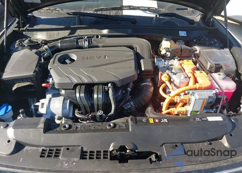 2026 Hyundai Sonata Hybrid Blue from USA, damaged, VIN KMHL24JJ2TA148859